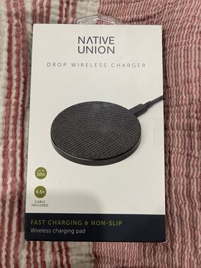 Native Union Drop Wireless Charger - Black